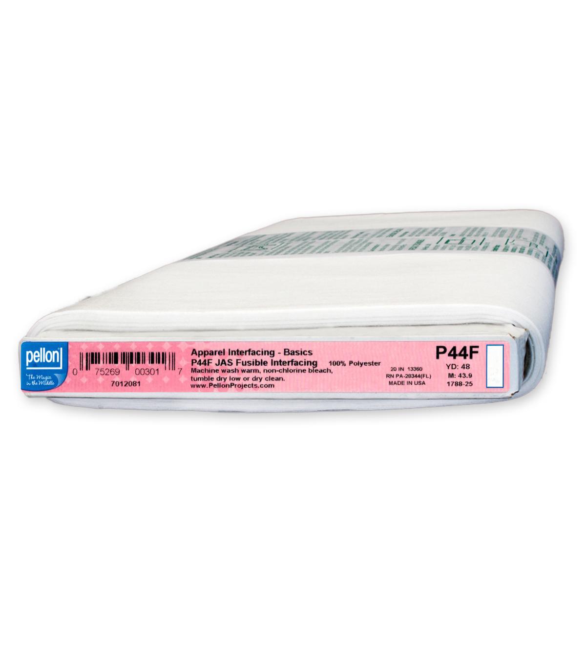 Pellon® P44FJAS Fusible Interfacing, White, by-the-yard - Shop Fabric LLC