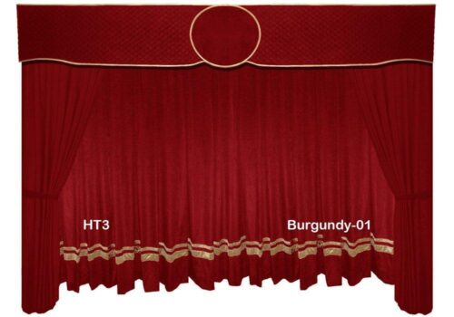 Decor Velvet Dream Window Event Show Stage home Fashion Media hall Curtain 15 ft W X 8 ft H
