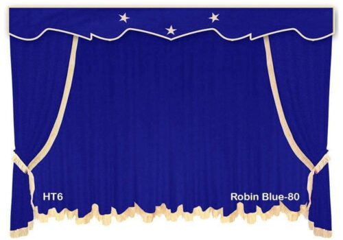 Decorative Custom Size event shows Velvet Curtain sided Drapes Backdrop Window 15 ft W X 8 ft H