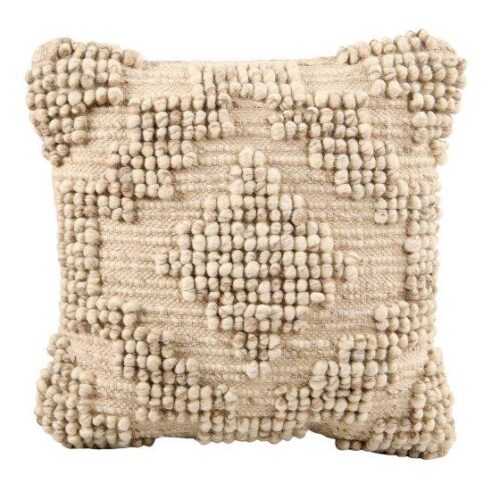 Better Homes and Gardens Aztec Cream Throw Pillow, 17" x 17"