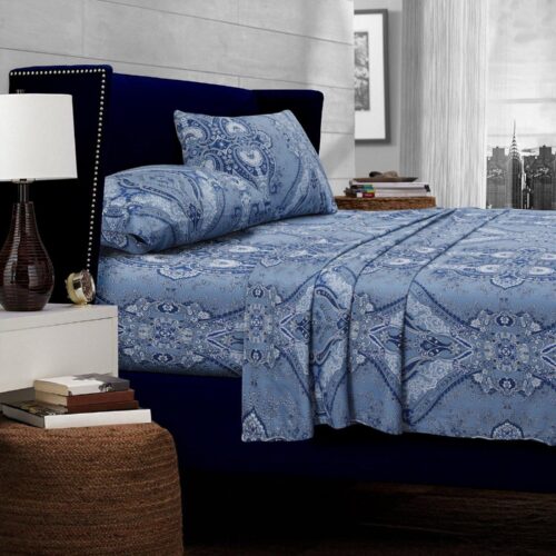 Tribeca Living Atlantis Deep Pocket Percale Sheet Set