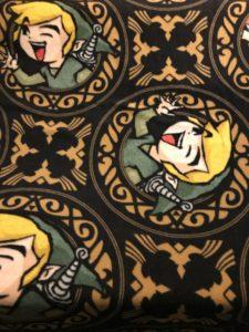 Legend of Zelda Link Fleece Fabric
